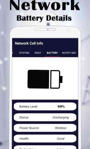 Network Cell Info - network signal monitoring tool 3