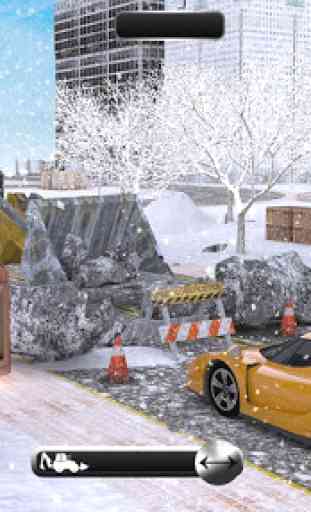 Nieve Soplador Camión Excavador 3