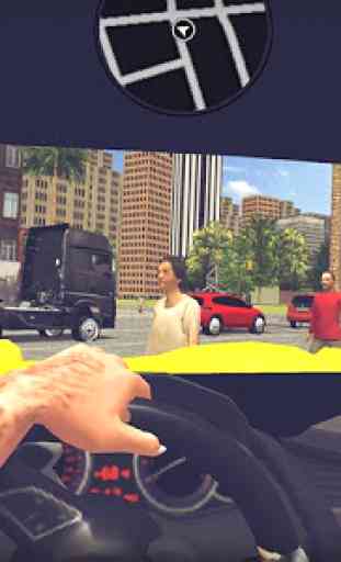Open World Driver : Taxi Simulator 3