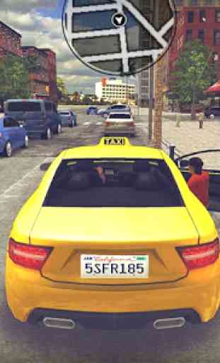 Open World Driver : Taxi Simulator 4