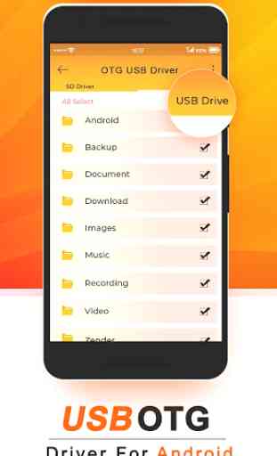 OTG USB Driver For Android : USB To OTG Converter 2