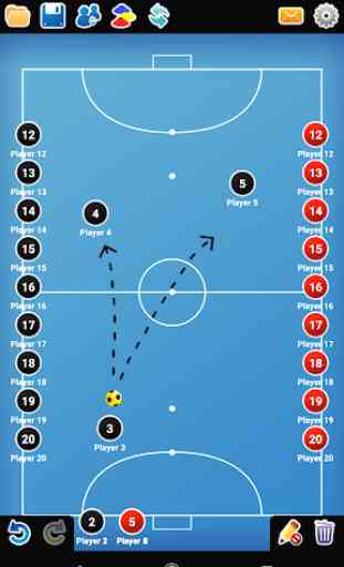 Pizarra Táctica: Futsal 4