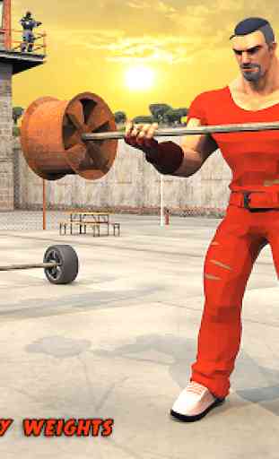 Prisión Entrenamiento Gym 3D: Cárcel Casa Equipo 2