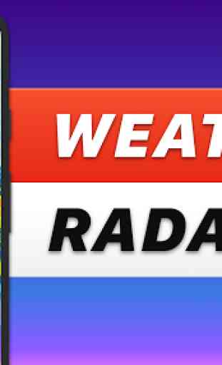 RAIN RADAR  meteorológico y pronóstico del tiempo 1