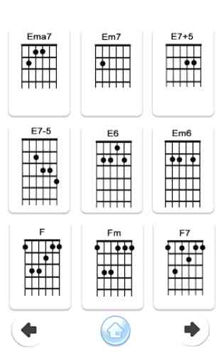 Real Guitar Tuner Easy & Full Basic Chords 4