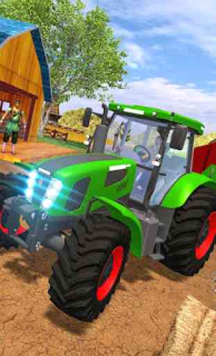 Real Tractor Driver Cargo 3D 2