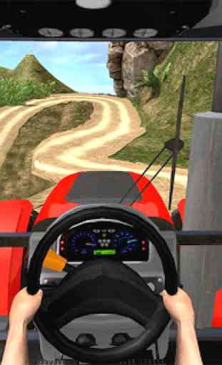 Real Tractor Driver Cargo 3D 3