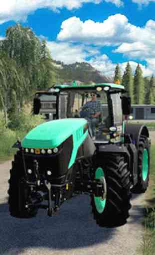 Real Tractor Driving - Farming Simulator 2019 2