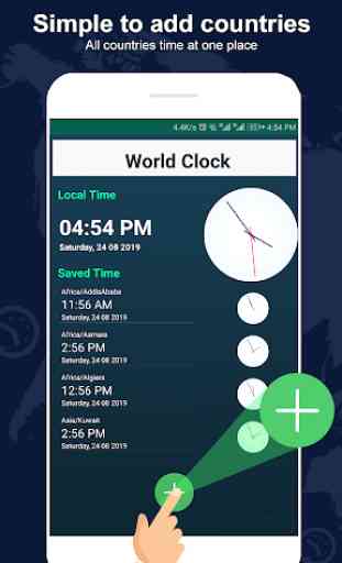 reloj mundial y zonas horarias de todos los países 2