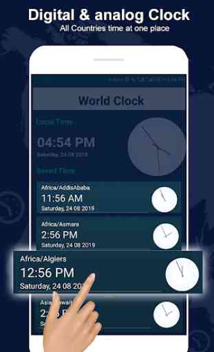 reloj mundial y zonas horarias de todos los países 3