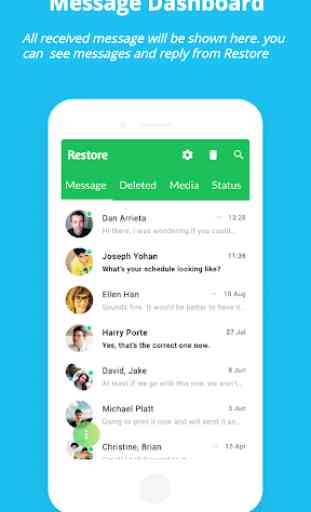Restore : Recover Deleted messages & Status saver 1