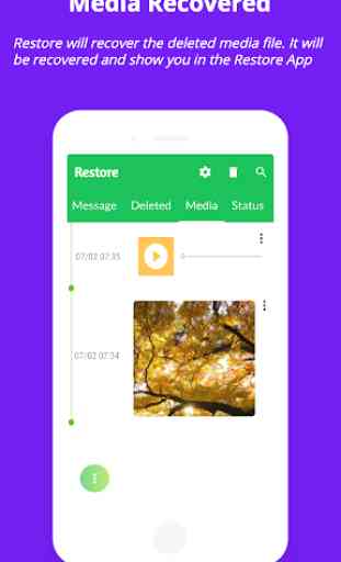 Restore : Recover Deleted messages & Status saver 4