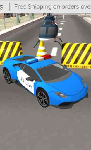 Simulador 3D de estacionamiento de la policía 4