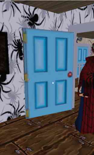Spider Granny Mods : Horror House Escape Game 1