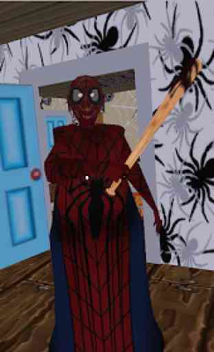 Spider Granny Mods : Horror House Escape Game 2