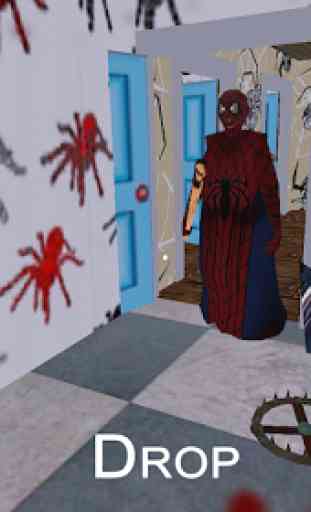 Spider Granny Mods : Horror House Escape Game 3