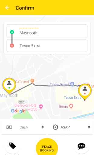 taxy (Ireland's New Taxi App) 3