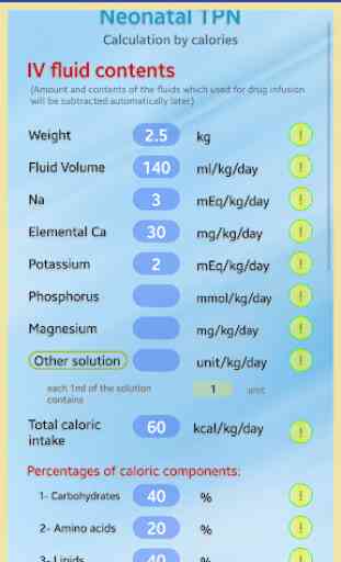 Total parenteral nutrition ( neonates/ pediatrics) 4