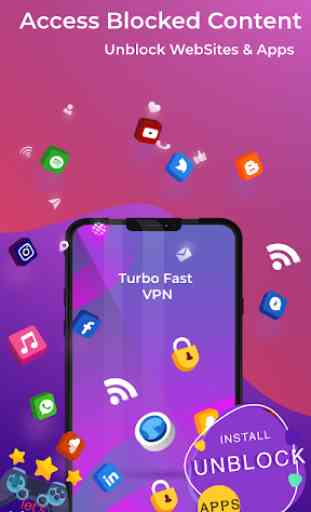 Turbo Fast VPN - Free VPN Proxy & Secure Service 3