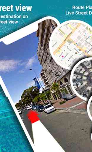 vista de calle: navegacion GPS, navegación en vivo 3