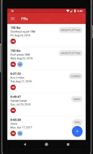 Workout Tracker - WOD Logging for Fitness Training 3
