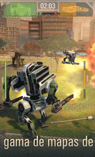 WWR: Guerra del Robot 3D 3