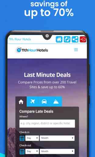 11th Hour Hotels: Last minute hotel & travel deals 4