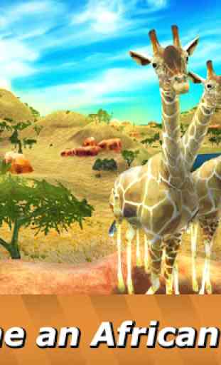 African Giraffe Simulator - ¡Sobrevive en Savanna! 1