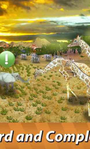 African Giraffe Simulator - ¡Sobrevive en Savanna! 3