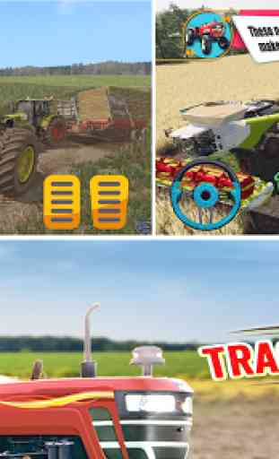 Agricultura Tractor Conducción Juego 3d 3