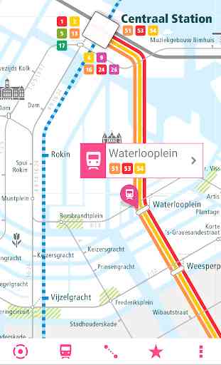 Amsterdam Rail Map 1