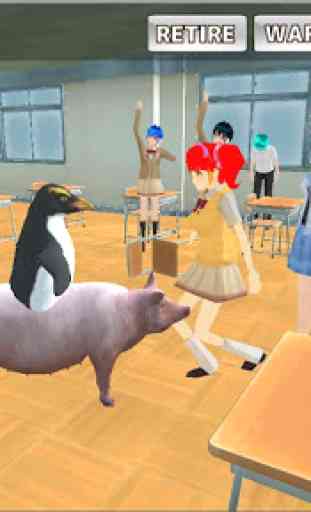 Animal School Simulator. girls and animal life 3