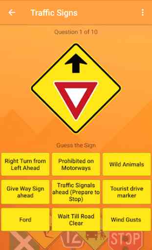 Australia Road (Traffic) Signs Test and Quiz 2