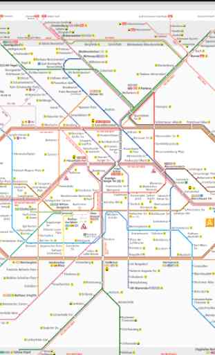 Berlin Metro Map 2