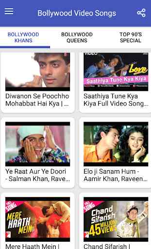 Bollywood Video Songs : Best of 90s 4