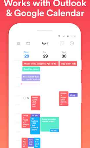 Calendar App - Google Calendar & Calendar Widget 4