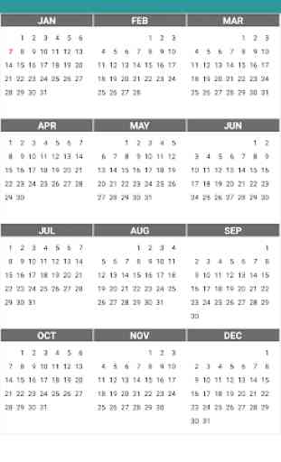 Calendar Daily - Planner 2020 1