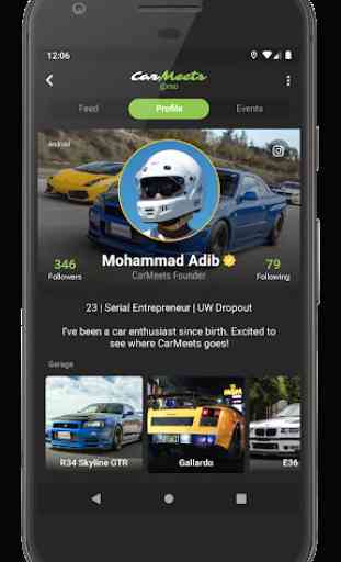 CarMeets: app para entusiastas de los automóviles 2