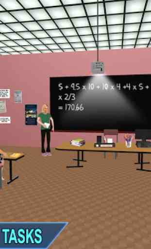Chica Virtual: Nueva Escuela Secundaria 3