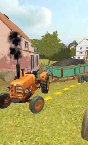 Clásico Tractor 3D: Arena Transporte 1