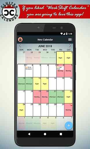 Cluster Calendar 1