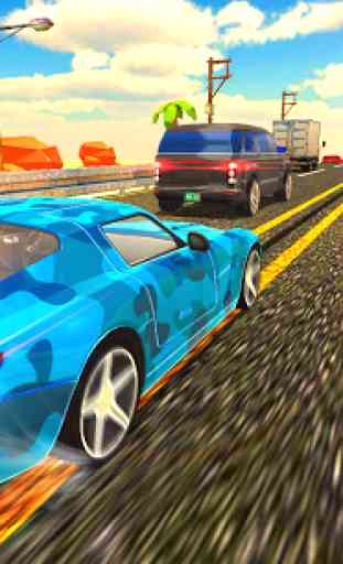 Curved Highway Traffic Racer 2019 4