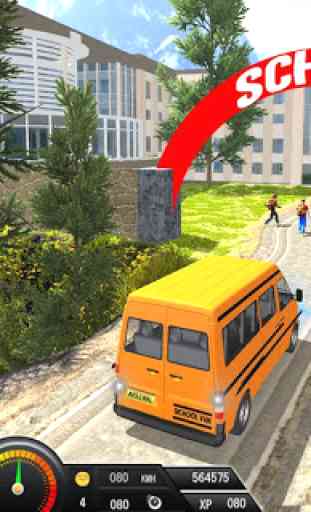 Escuela Van Offroad: Minibus Simulator 2019 3