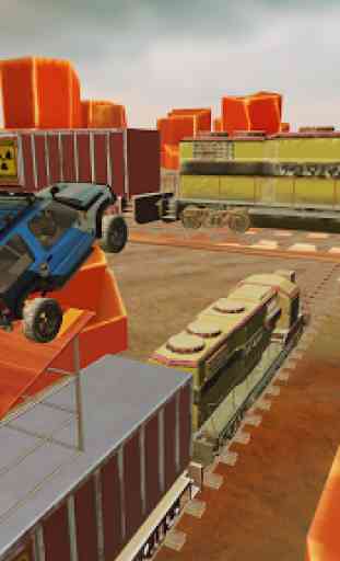 Extreme Monster Car Hot Wheels :Challenging Stunts 2