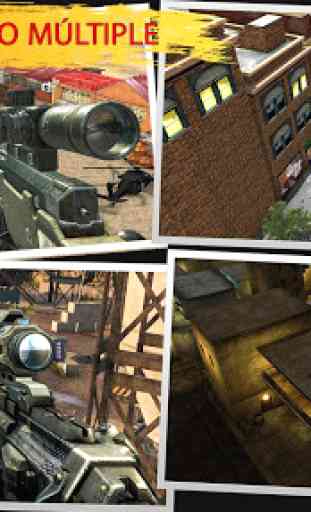 Francotirador Tirador disparo juegos -FPS 4