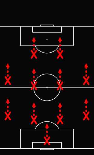 Fußball-Taktiktafel (Taktik-Board) für Trainer 3