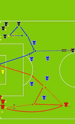 Fußball-Taktiktafel (Taktik-Board) für Trainer 4