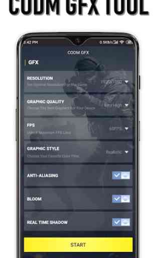 GFX Tool for COD (NEW) 60 FPS Mobile 1
