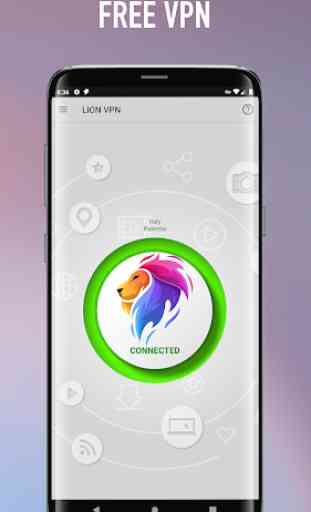 Gratis Lion Vpn gratis, seguro, rápido e ilimitado 2