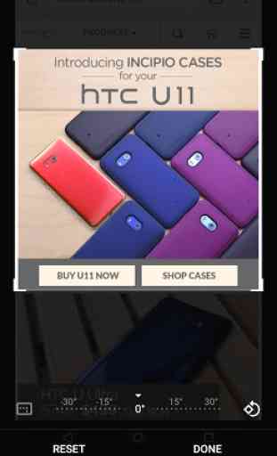 H. captura de pantalla de HTC 3